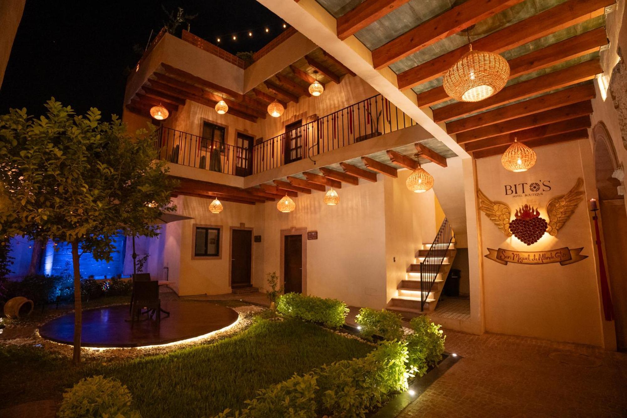 Bito'S Hotel Boutique ซานมิเกล เด อาเญนเด ภายนอก รูปภาพ